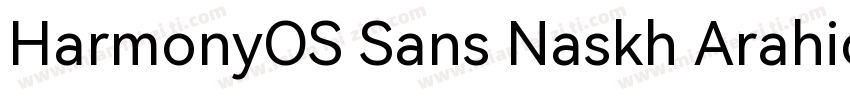 HarmonyOS Sans Naskh ArahicReaular字体转换